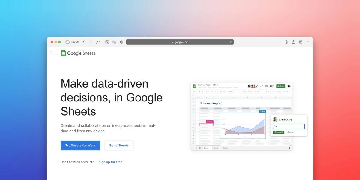 Screenshot of user-friendly data exploration dashboard