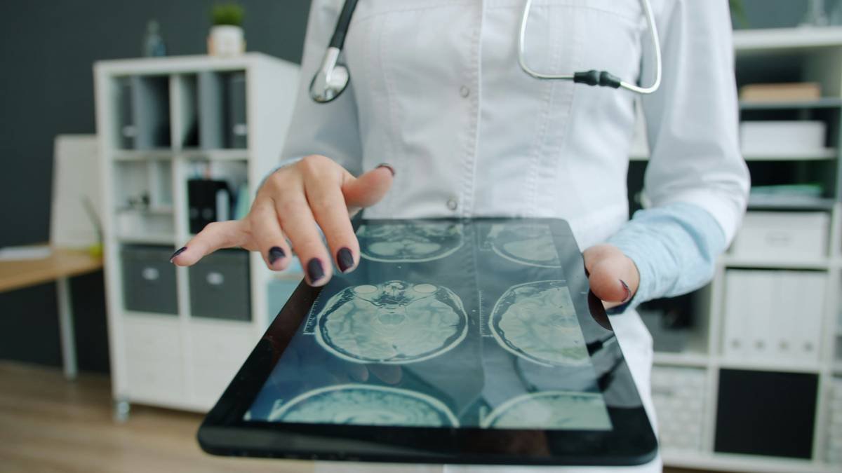 Side-by-side: messy desktop folders vs. clean Rayliant dashboard with tagged studies and audit trail