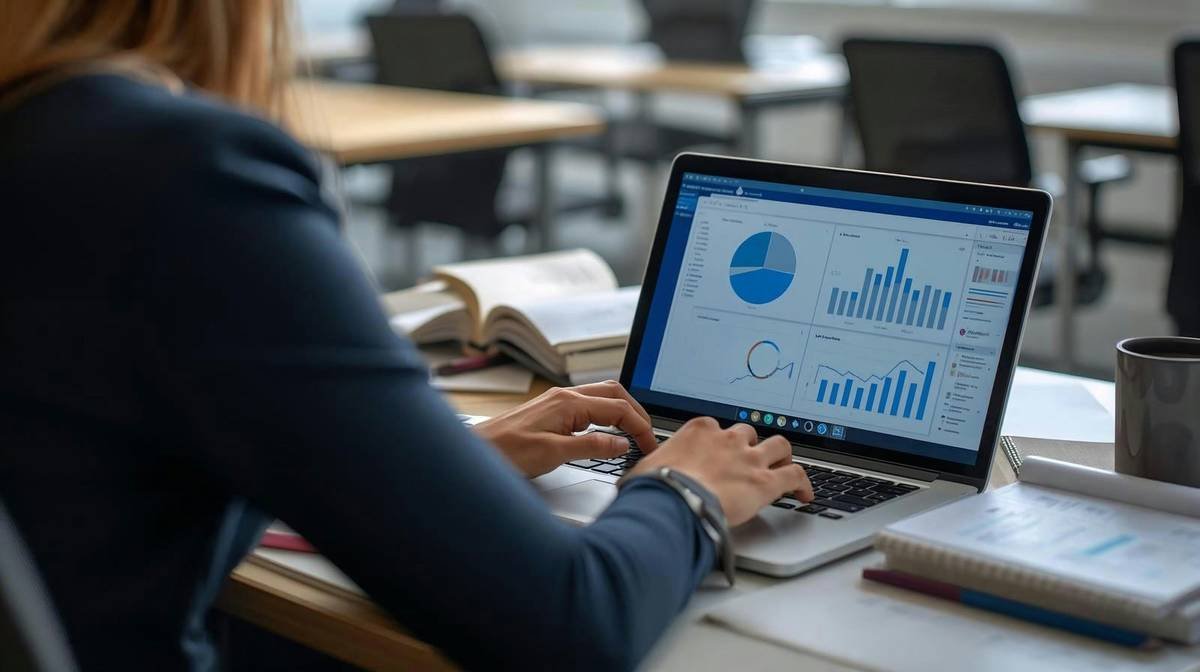 Infographic showing pain points in traditional research data analysis courses vs. app-enabled workflows: data loss, version chaos, platform lock-in vs. cloud sync, real-time collaboration, mobile access